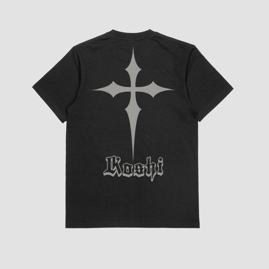 Koshi Black Cross Tee